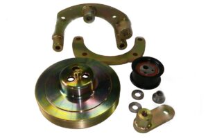 Кронштейн компрессора ГАЗель NEXT Cummins 2.8 E4-5 нижний максимум прижатый к ДВС поликлиновый