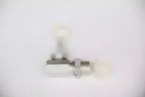 Фитинг переходный O-Ring x O-Ring 3/8×3/8 №6 8мм алюминий 90°