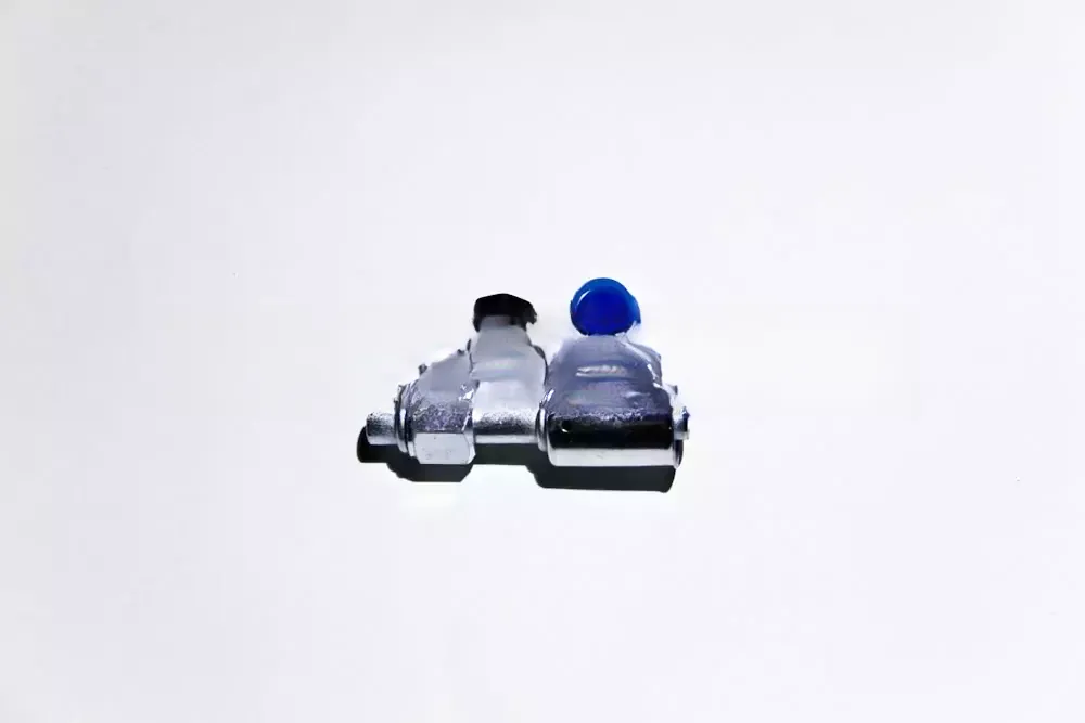 Фитинг под обжим сталь гайка — сталь Ø резьбы 7/8″ 14 UNF Ø трубки 5/8″ G10 №10 #10 13мм 180° со стаканом O-Ring с портом R134a 23 Фитинг под обжим сталь гайка — сталь Ø резьбы 7/8″ 14 UNF Ø трубки 5/8″ G10 №10 #10 13мм 180° со стаканом O-Ring с портом R134a 23