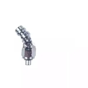 Фитинг под обжимку сталь O-Ring гайка резьба 5/8″-18UNF Ø трубки 3/8″ №6 #6 8мм 90° без стакана с портом R134a