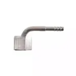 Фитинг под обжимку сталь Ø резьбы 1″ 14 UNS Ø трубки 3/8″ G6 №6 #6 8мм 90° без стаканаORFS 28