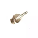 Фитинг под обжимку сталь Ø резьбы 11/16″ 16 UN Ø трубки 3/8″ G6 №6 #6 8мм 180° без стаканаORFS 28