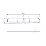 Испаритель кондиционера подвесной 226-100 24V LHD 26