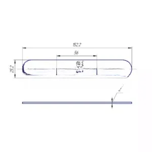 Испаритель кондиционера подвесной 226-100 24V LHD 3