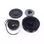 Комплект 12V шкив 8PK 145x51x30 mm приж пластина пыльник муфта Аналог Denso на John Deer 28