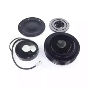 Комплект 12V шкив 8PK 145x51x30 mm приж пластина пыльник муфта Аналог Denso на John Deer 3