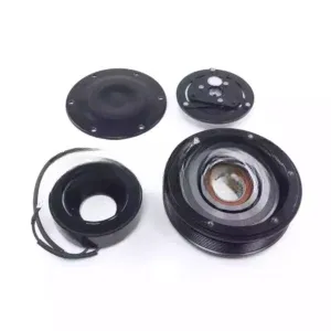 Комплект 12V шкив 8PK 145x51x30 mm приж пластина пыльник муфта Аналог Denso на John Deer