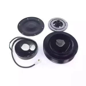 Комплект 24V шкив 8PK 145x51x30 mm приж пластина пыльник муфта Аналог Denso на John Deer 3