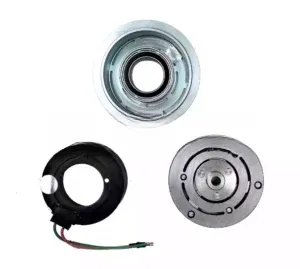 Комплект шкив 111x35mm приж пластина CRV 24 JSS 7PK pully outer D-106 bearing size 35x48x20 муфта эл 12V