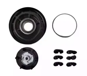 Комплект шкив: 130/125×40мм 6PK подшипник: 35x52x22мм Компрессор/авто: Denso 6SEU14C/ A6 24/ 2004 —