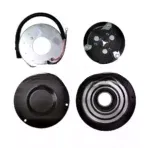 Комплект шкив 8PK 153x48mm приж пластина пыльник к компр 7Н15 посад Ø​ шкива 35mm муфта 12V 103x117x72x45x32мм 28