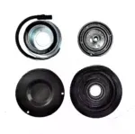 Комплект шкив 8PK 153x48mm приж пластина пыльник к компр 7Н15 посад Ø​ шкива 35mm муфта 12V 103x117x72x45x32мм 27