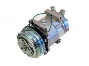 Компрессор кондиционера 7H15 12v А2 выходы вертикальные O-ring 3/4″-7/8″