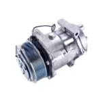 Компрессор кондиционера 7H15 12v PV8 выходы горизонтальные O-ring 3/4″-7/8″ 27