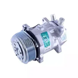 Компрессор кондиционера 7H15 12v PV8 выходы вертикальные O-ring 3/4″-7/8″