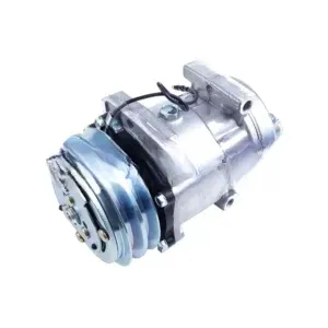 Компрессор кондиционера 7H15 24V A2 выходы горизонтальные 1″-14UNS 1″-14UNS