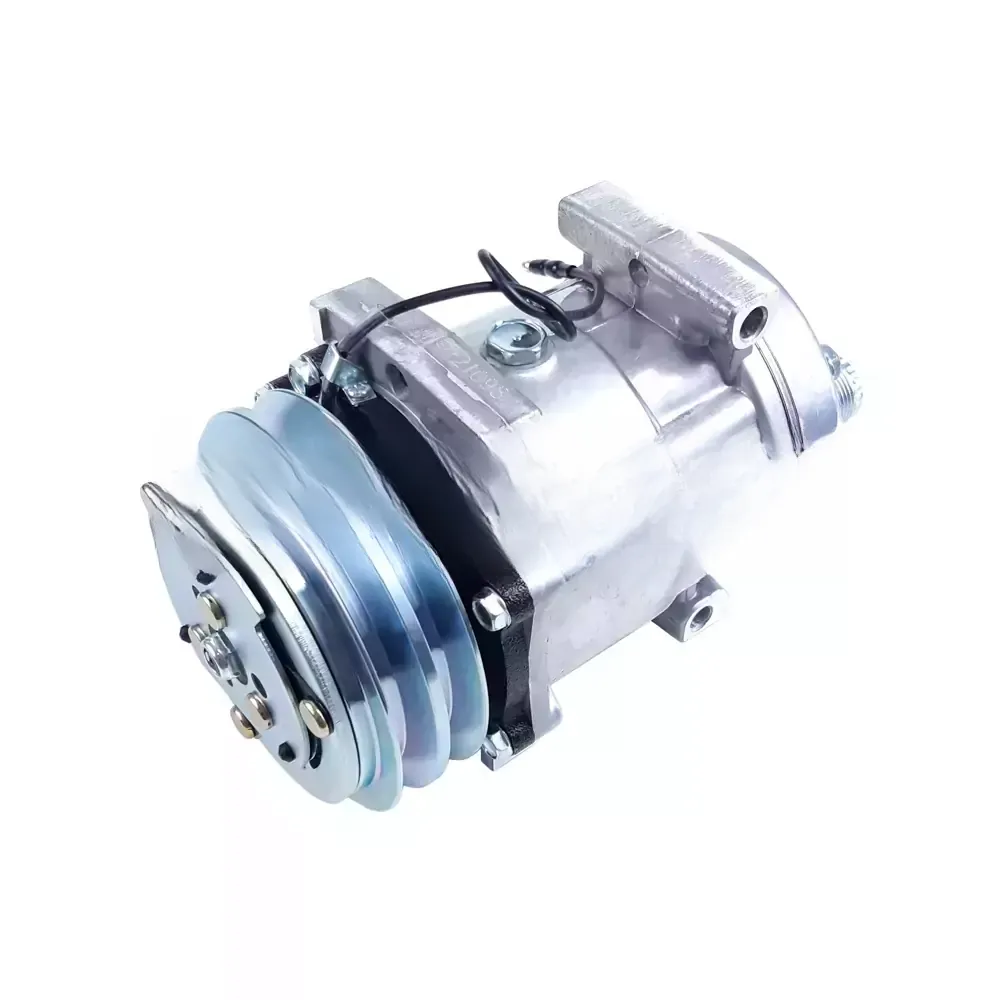 Компрессор кондиционера 7H15 12v А2 выходы вертикальные O-ring 3/4″-7/8″ 22