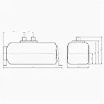 Отопитель воздушный аналог Eberspacher D4 5kw 12V 28