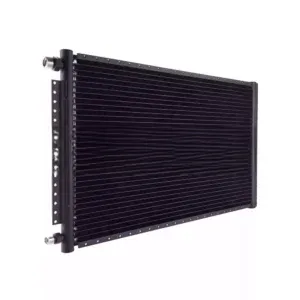Радиатор кондиционера 14″х25″х18 мм тип D вход резьба 3/4″-16UNF выход резьба 5/8″-18UNF O-Ring