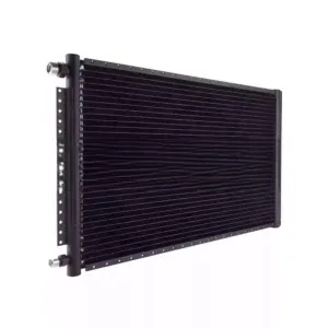 Радиатор кондиционера 14″х25″х26 мм тип D вход резьба 3/4″-16UNF выход резьба 5/8″-18UNF O-Ring