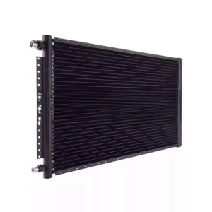Радиатор кондиционера 16″х27″х26 мм тип D вход резьба 3/4″-16UNF выход резьба 5/8″-18UNF O-Ring