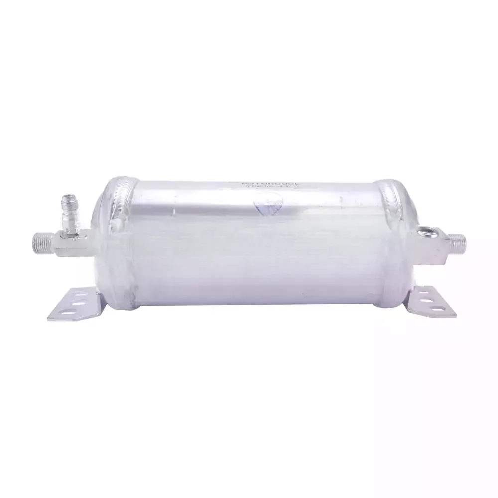 Ресивер горизонтальный 220х88 V1300мл 5/8″ 18UNF O-Ring под фитинг 3/8″ G6 №6 O-Ring 22