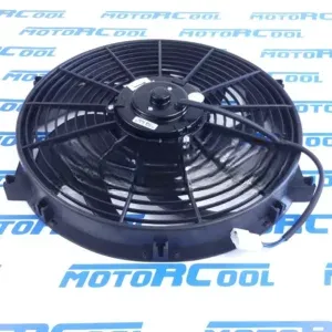 Вентилятор 14″ 12V 120W PUSH