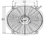 Вентилятор 16″ 24V 120W PULL 28